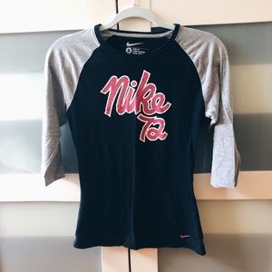 Nike | 3/4 sleeve Slim Fit T-shirt